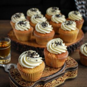 Rum Infused Cupcakes