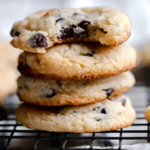 Keto or Vegan White Chocolate Chip Cookies dz